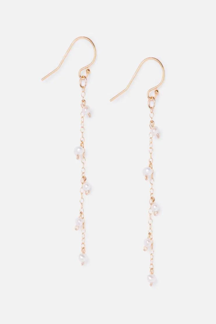 14K Gold Filled Drop Earrings