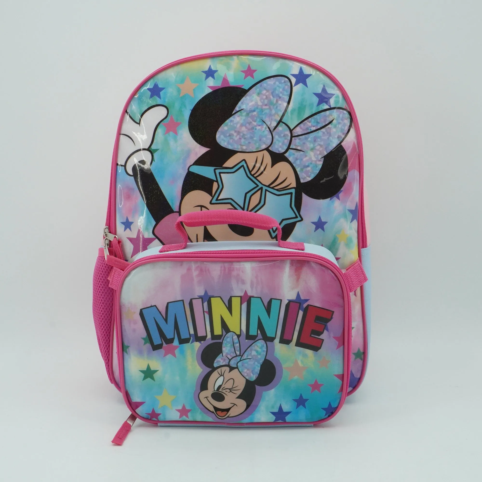 16” Minnie Mouse Backpack with Lunch kit