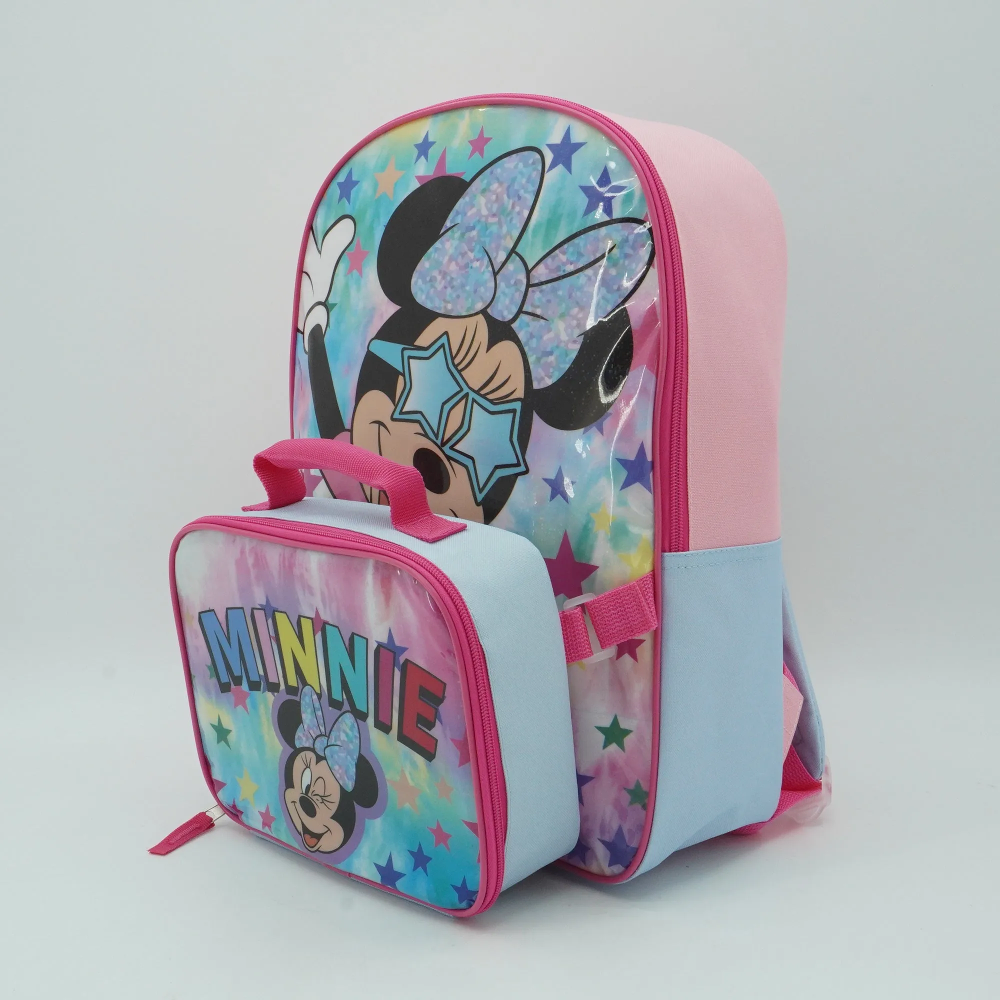 16” Minnie Mouse Backpack with Lunch kit