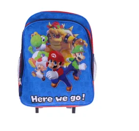 17” Super Mario Backpack with Wheels