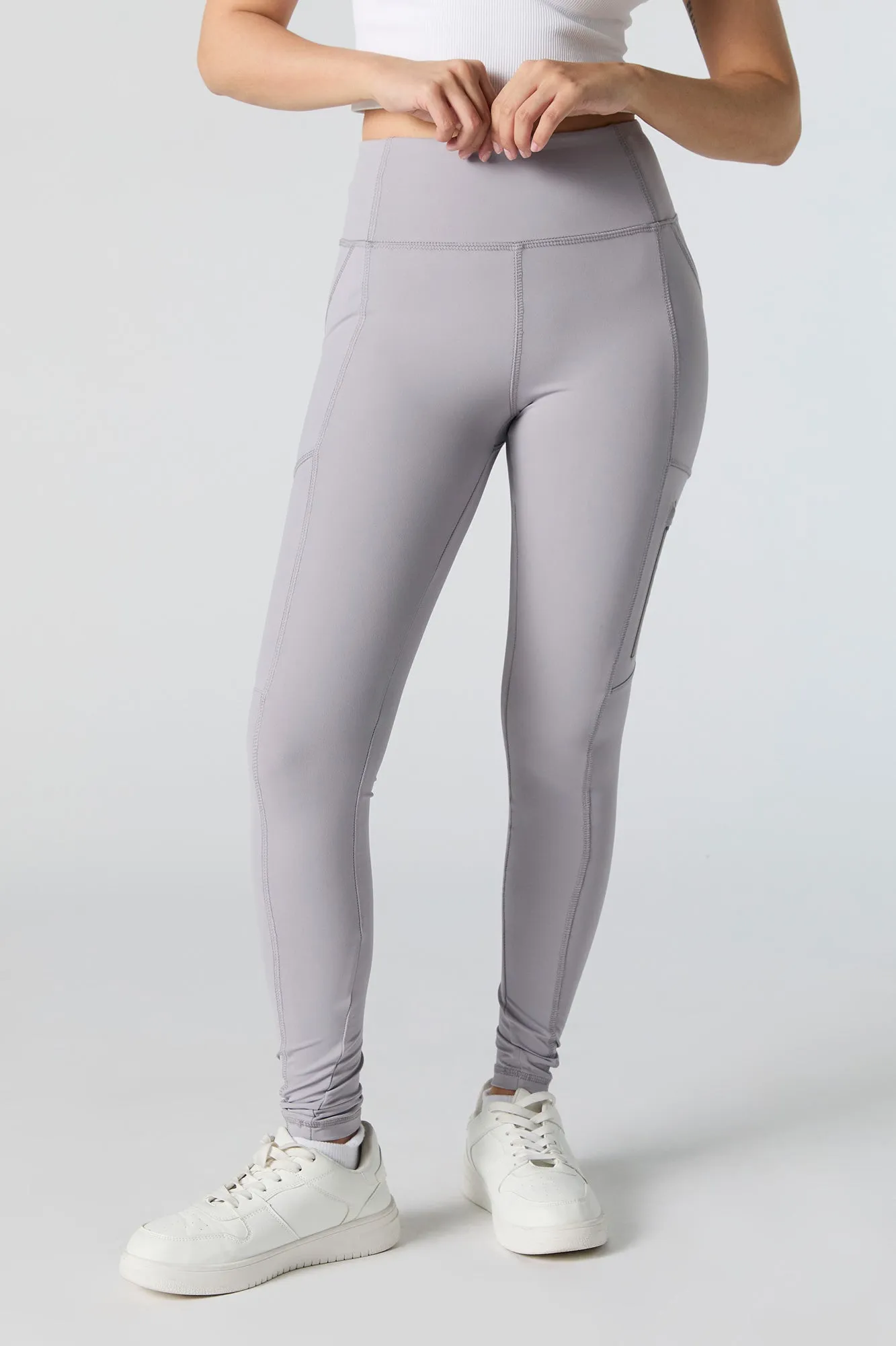 Active Zipper Multi Pocket Legging