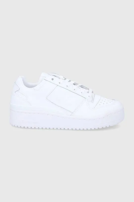 adidas Originals leather shoes white color