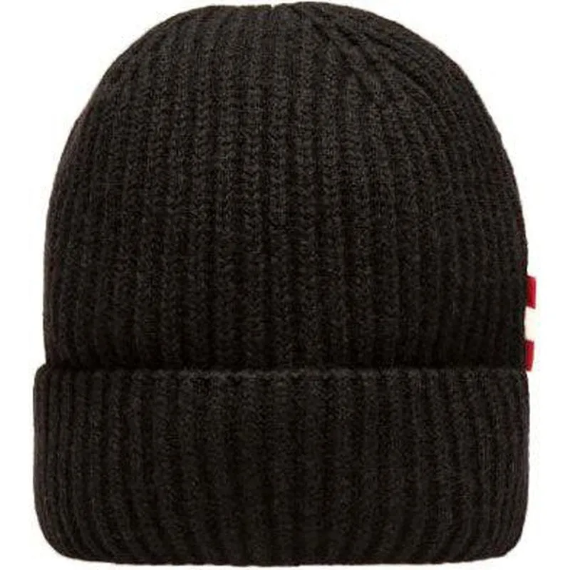 Bally Cashmere Knitwear Beanie, Black