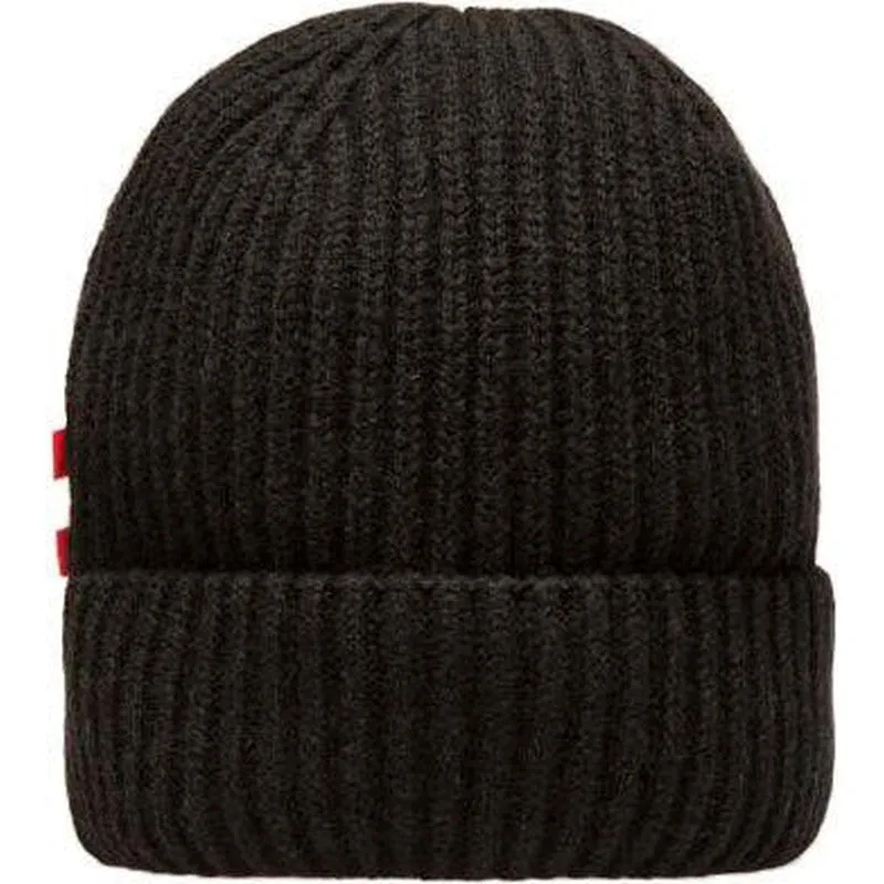 Bally Cashmere Knitwear Beanie, Black