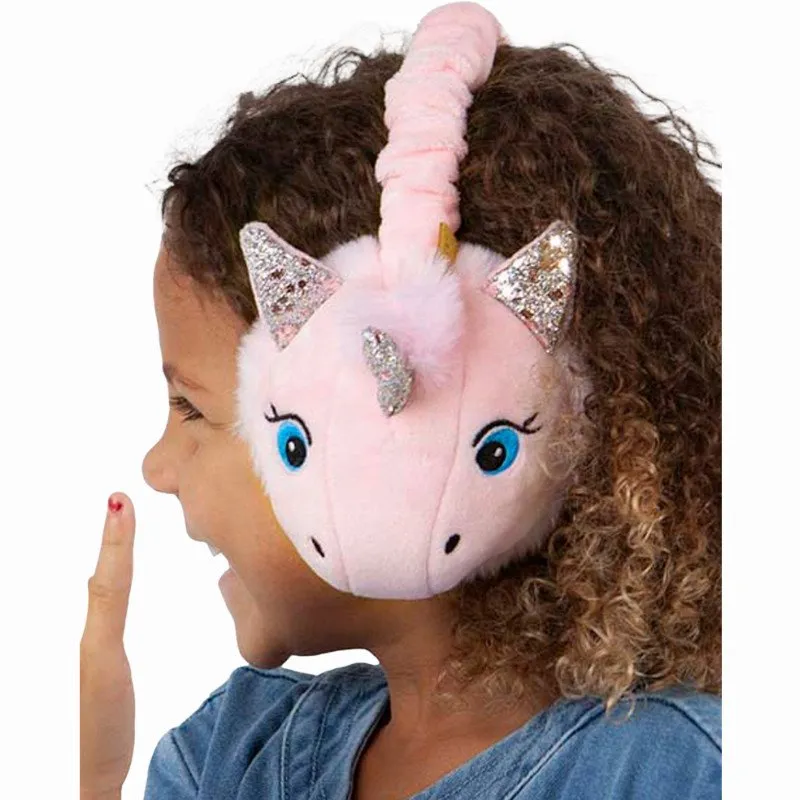 Barts GIRLS UNICORNA EARMUFFS IN PINK