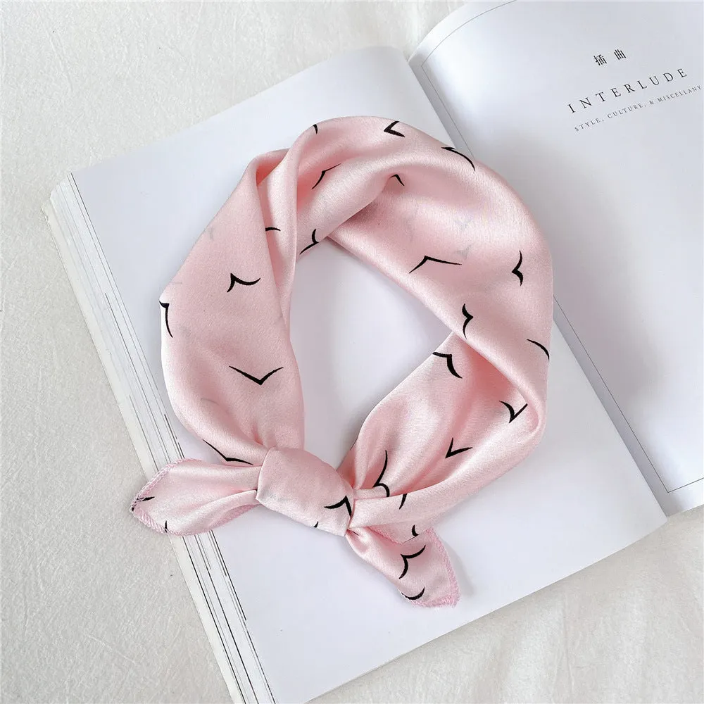 Beauty Themed Mini Scarf Lipstick Jewelry + More Styles