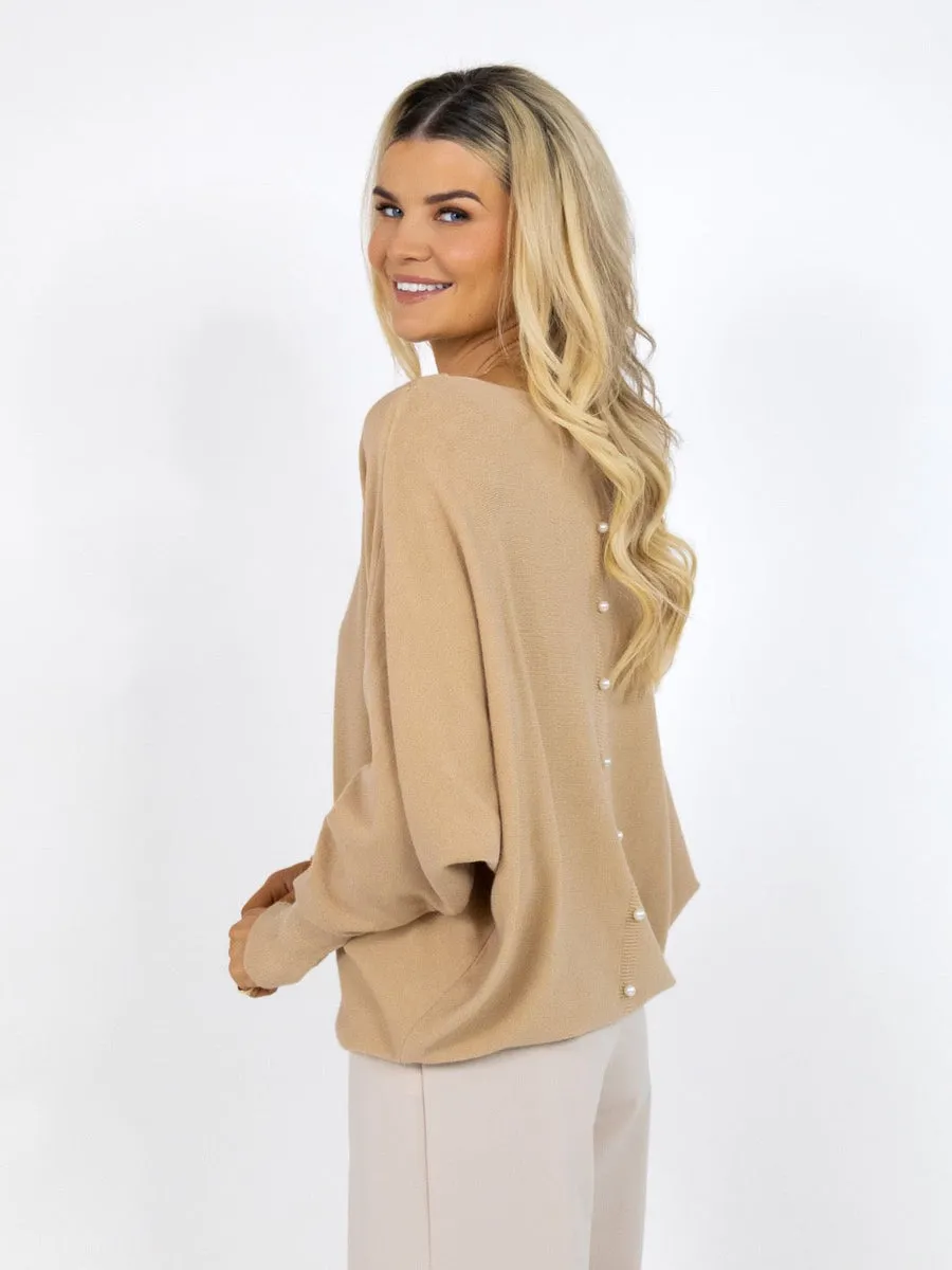 Beige Elba Knit - Kate & Pippa