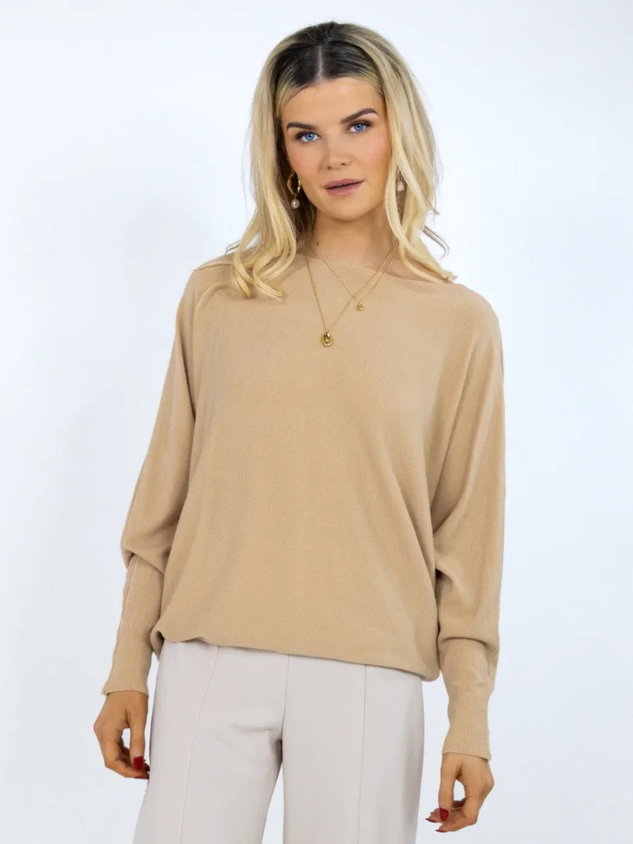 Beige Elba Knit - Kate & Pippa