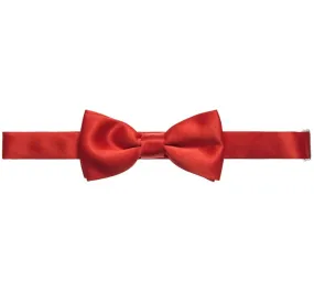 Boys Red Satin Bow Tie (10cm)