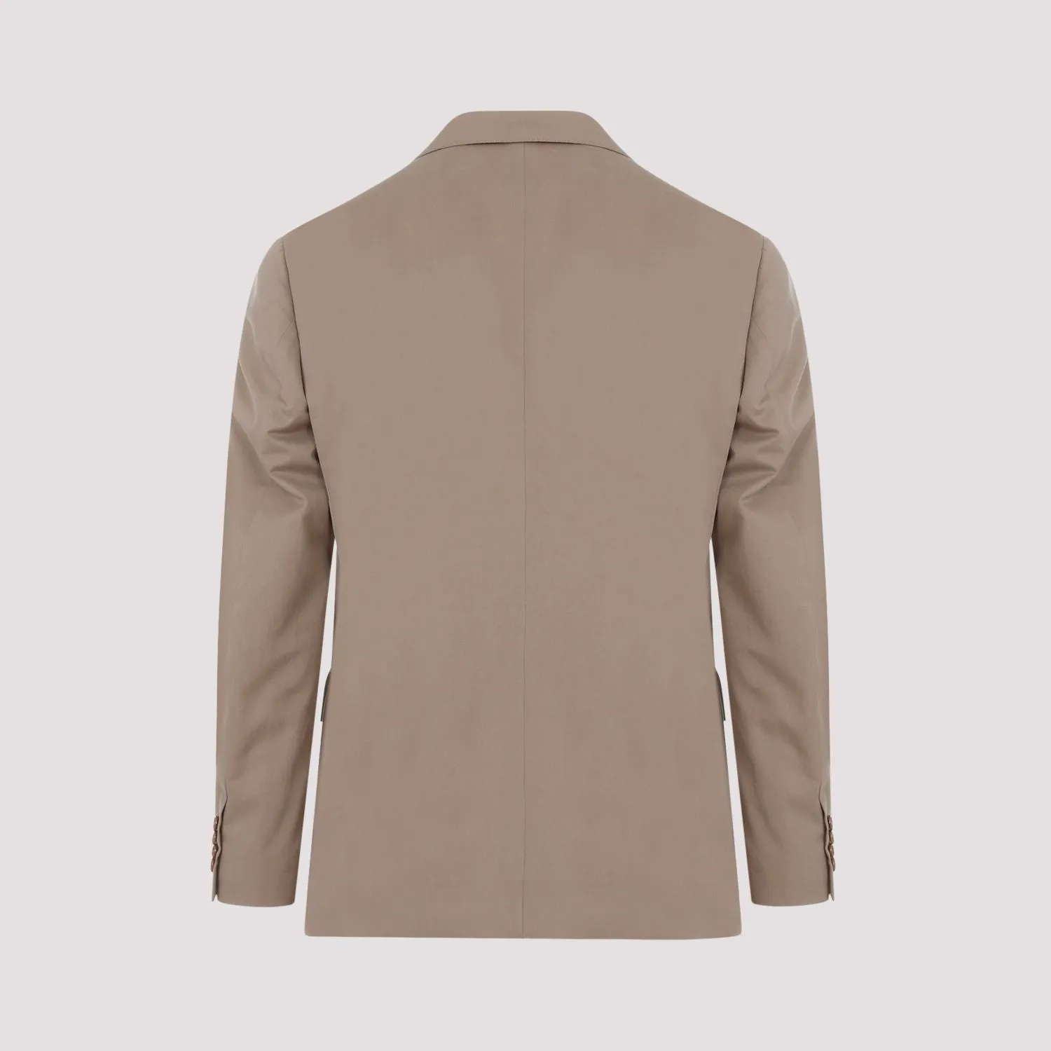 BRIONI Men's Cotton Suit in Nude & Neutrals (SS24)