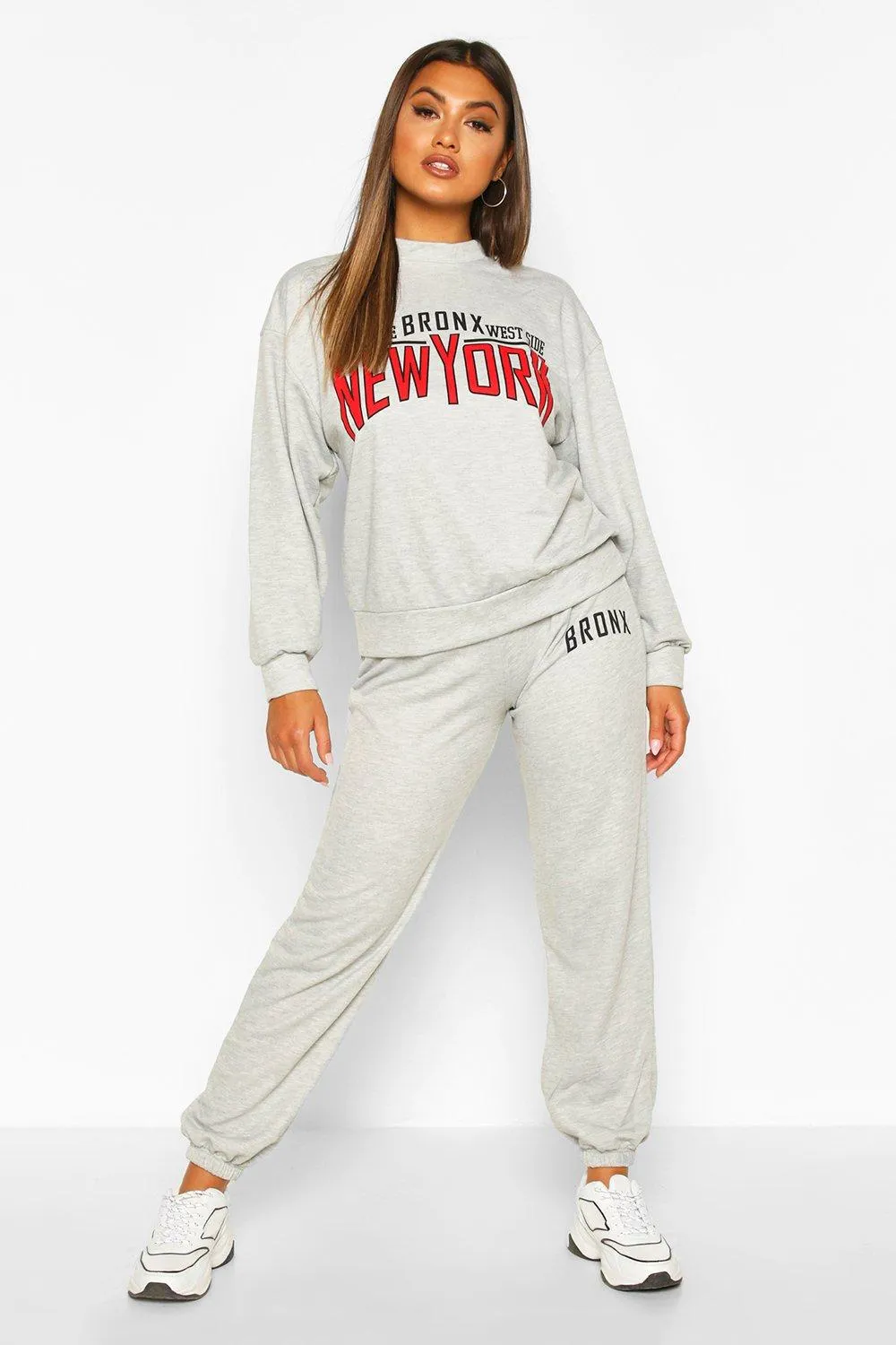 Bronx New York Oversized Sweater Tracksuit