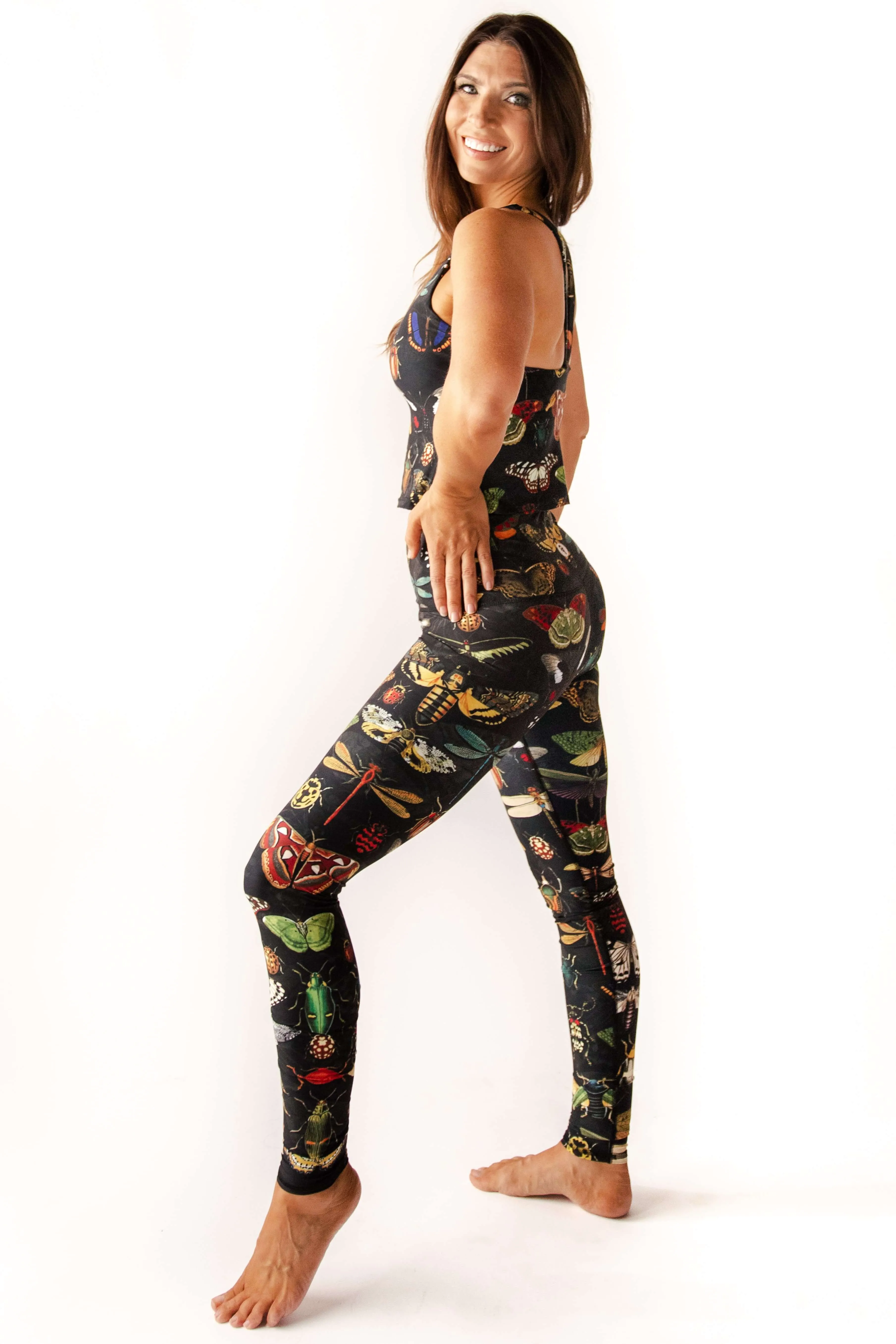 Buggin Out Printed Yoga Leggings