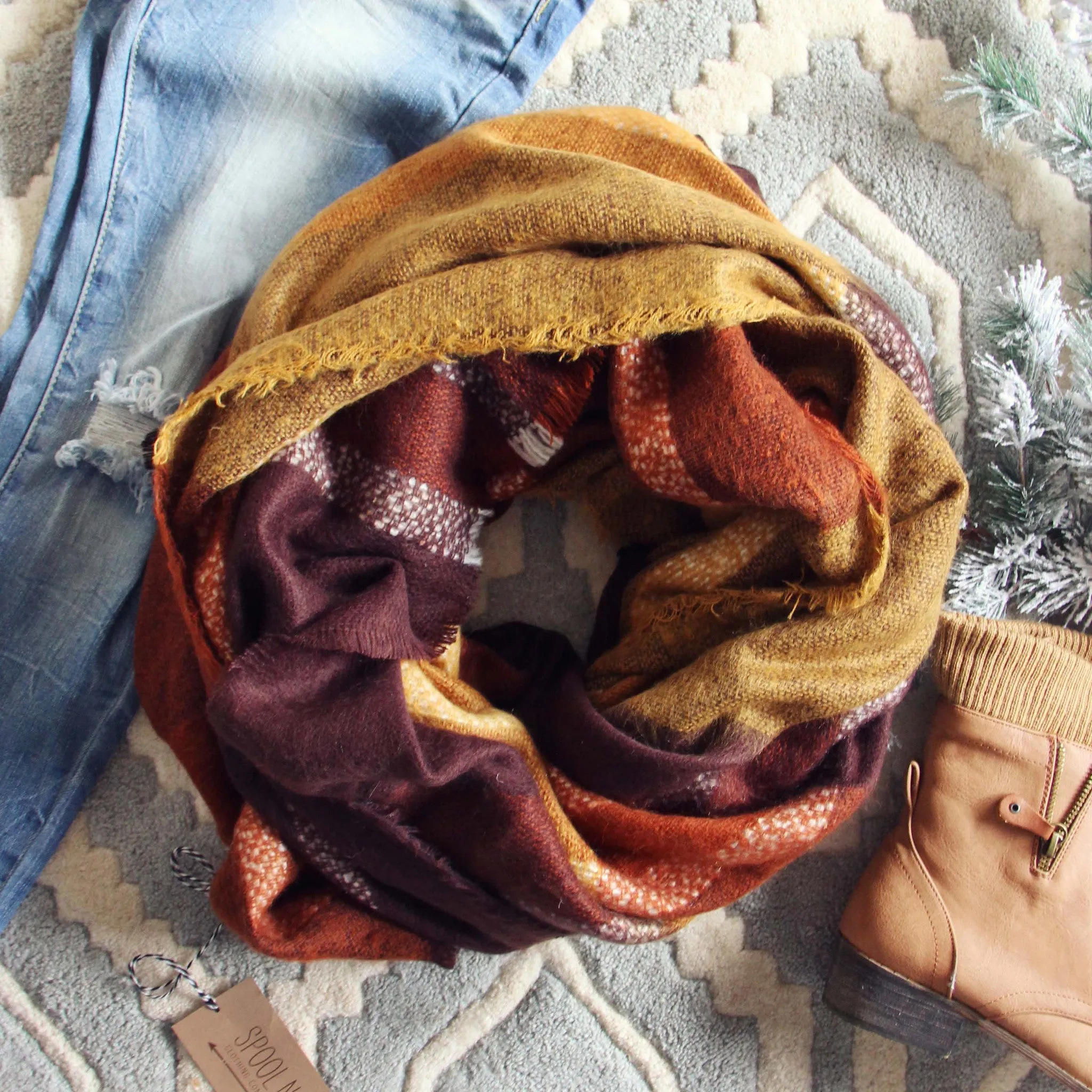 Bundled Tamarack Scarf