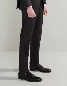 Canali Essential Regular Fit Suit Trousers Black