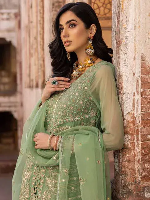 Charizma Dastaan-e-Jashan Luxury Chiffon Unstitched 3Pc Suit DJW23-07