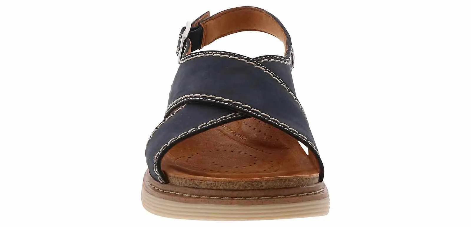 Clarks Arwell Sling Cross Band Women's Footbed Sandal