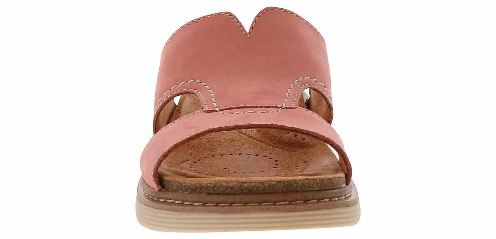 Clarks Arwell Walk H Band Peach Women's Footbed Slide