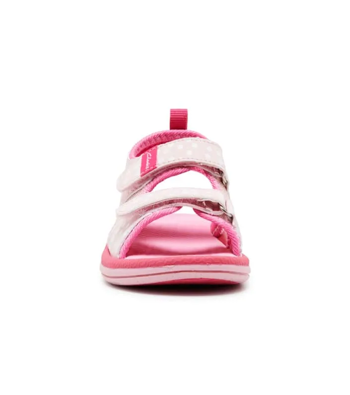 clarks frida kids pink