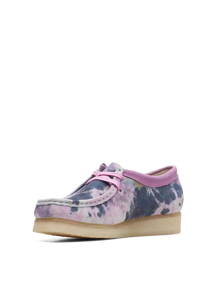 Clarks Originals Womens Wallabee Multi Tie Dye