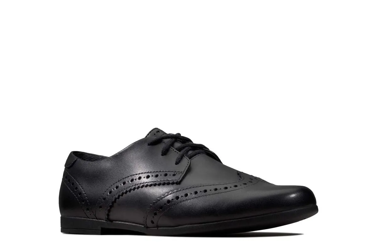 Clarks - Scala Lace Y 261428257g - G Fit (black Leather)