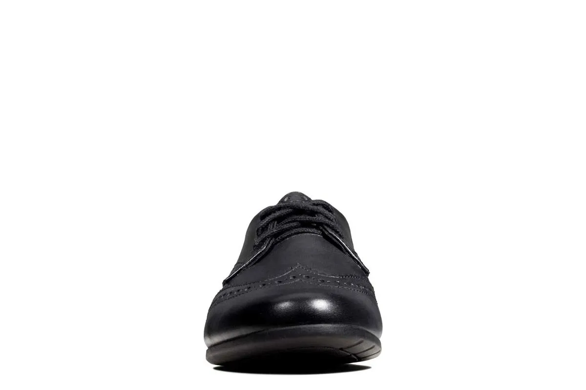 Clarks - Scala Lace Y 261428257g - G Fit (black Leather)