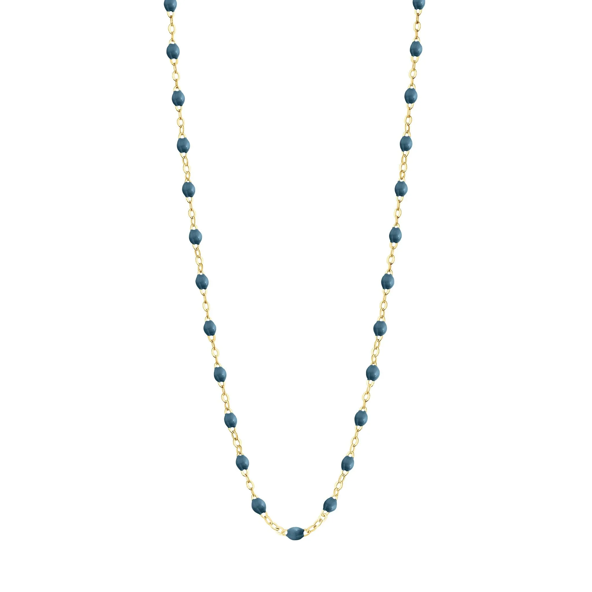 Classic Gigi Jeans necklace, yellow gold, 16.5