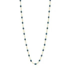 Classic Gigi Jeans necklace, yellow gold, 16.5