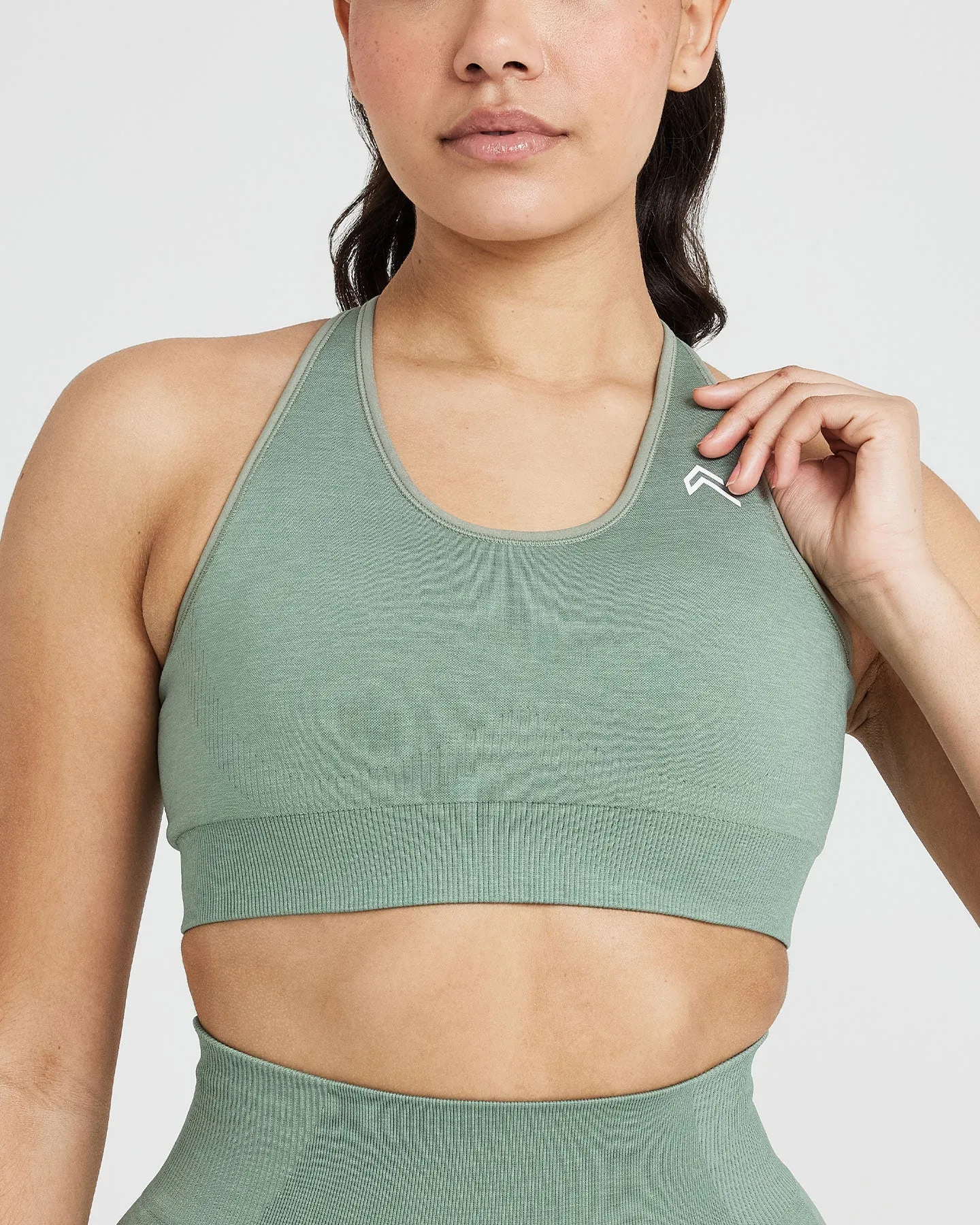 Classic Seamless 2.0 Bralette | Sage Marl