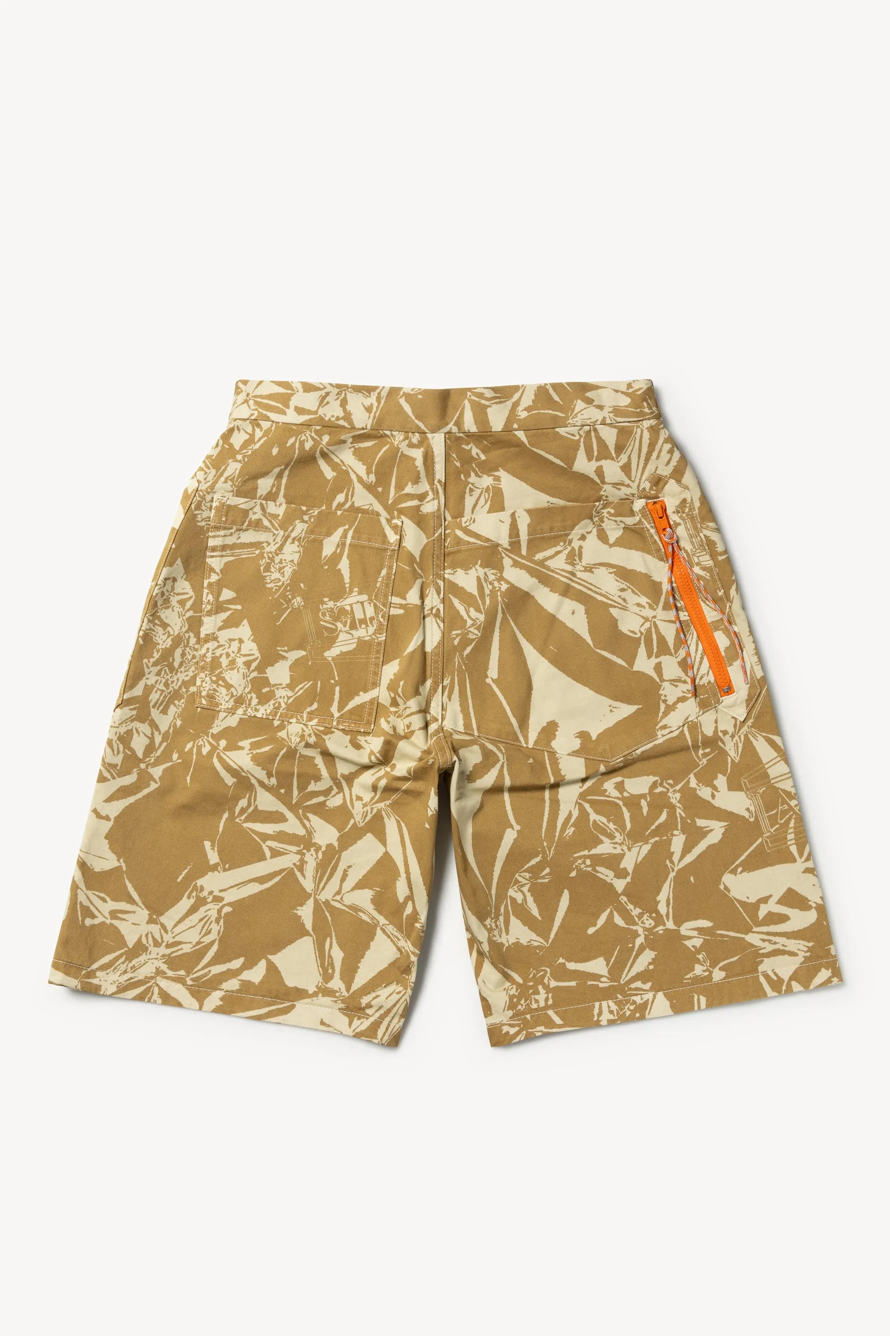 Crinkle Camo Walking Short