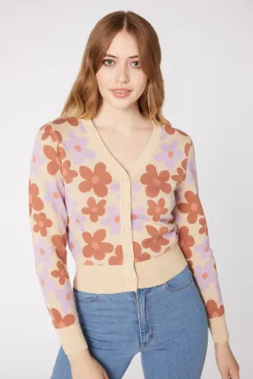 Daisy Floral Cardi