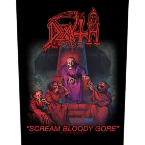 Death Scream Bloody Gore Back Patch