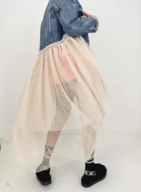 Denim Tulle