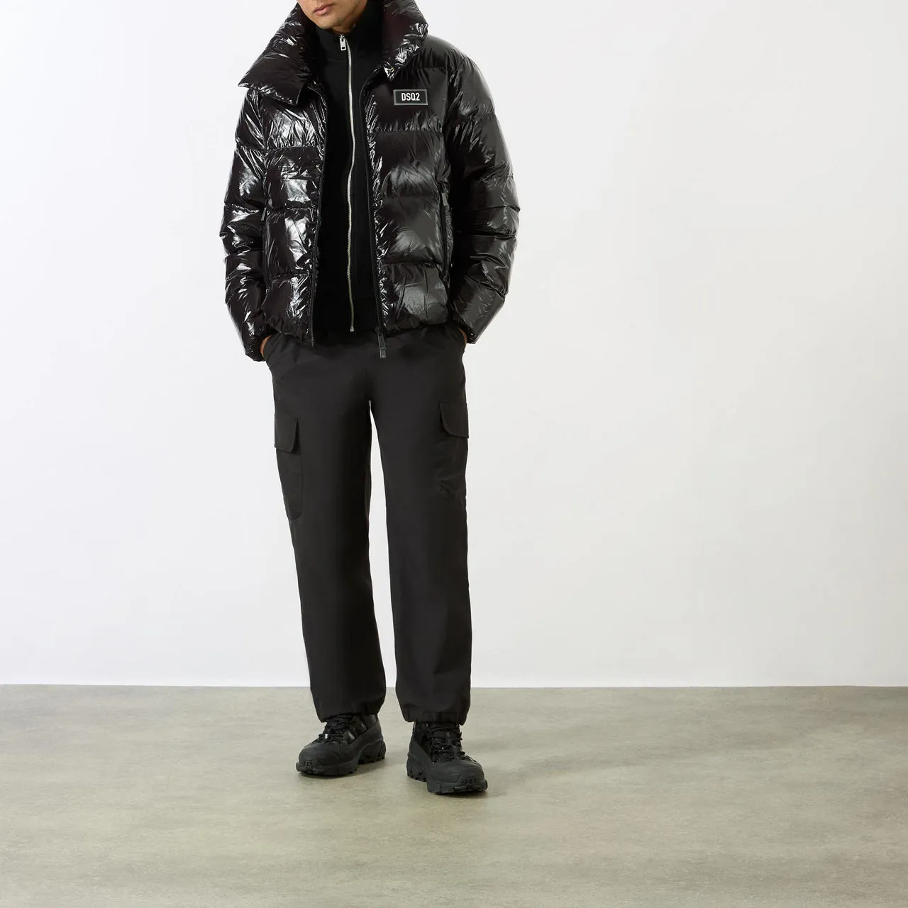 DSQUARED2 Ultralight Down Jacket - Black