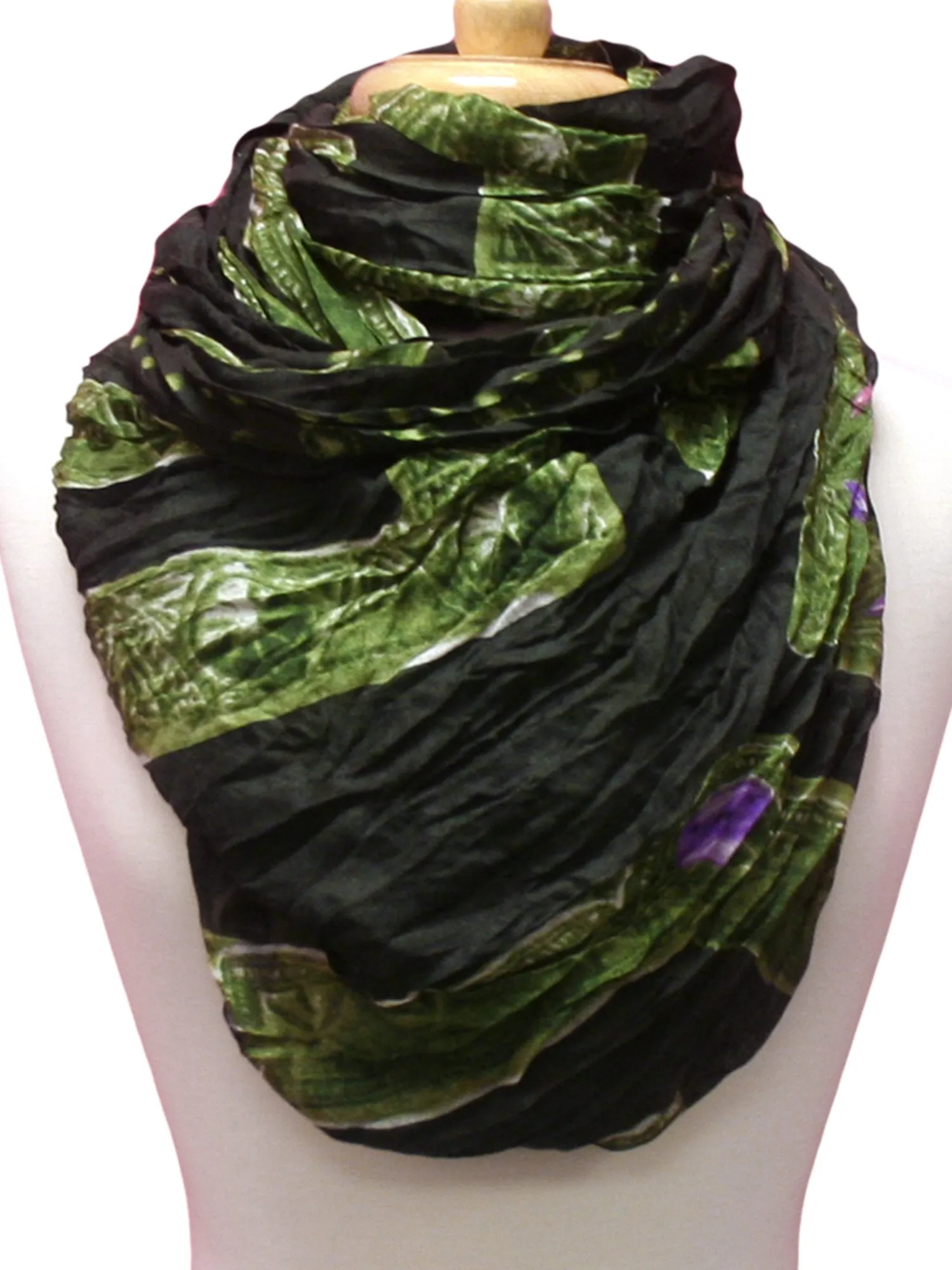 Exotic Jewel Print Light Scarf