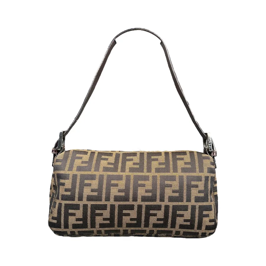 FENDI ZUCCA CANVAS BAGUETTE BAG 02HF8