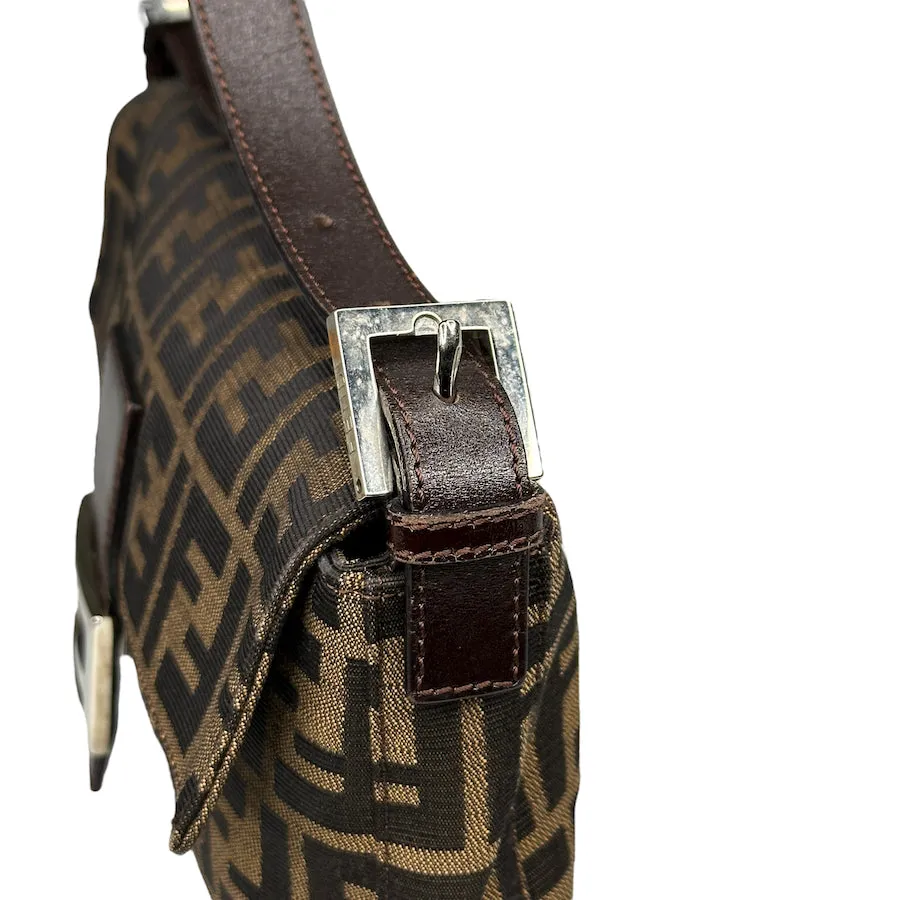 FENDI ZUCCA CANVAS BAGUETTE BAG 02HF8