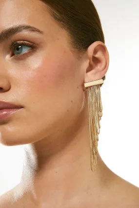 Fine Layered Earrings | Karen Millen