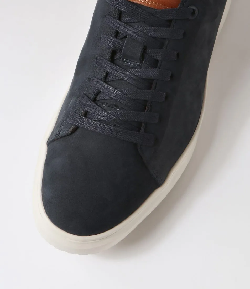 FLORSHEIM Premier Sneaker Navy Nubuck Sneakers