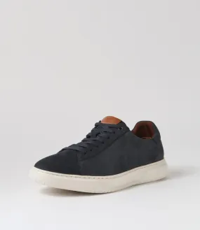 FLORSHEIM Premier Sneaker Navy Nubuck Sneakers