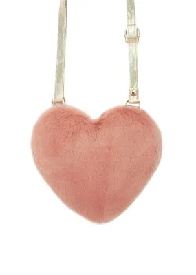 Fluffy Heart Bag