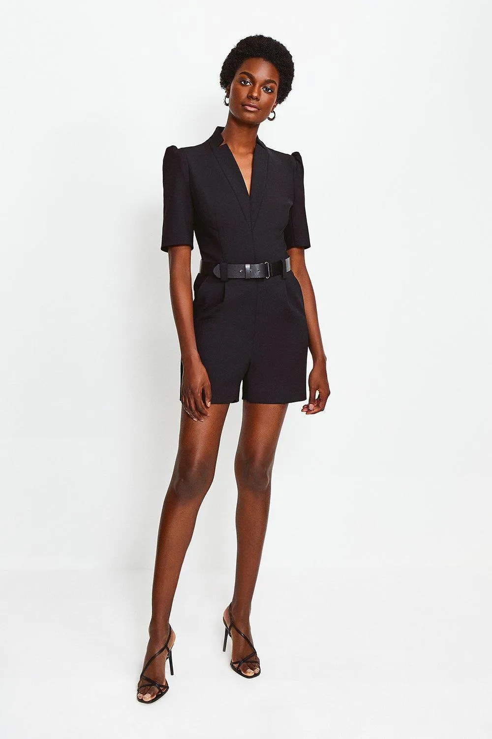 Forever Belted Playsuit | Karen Millen