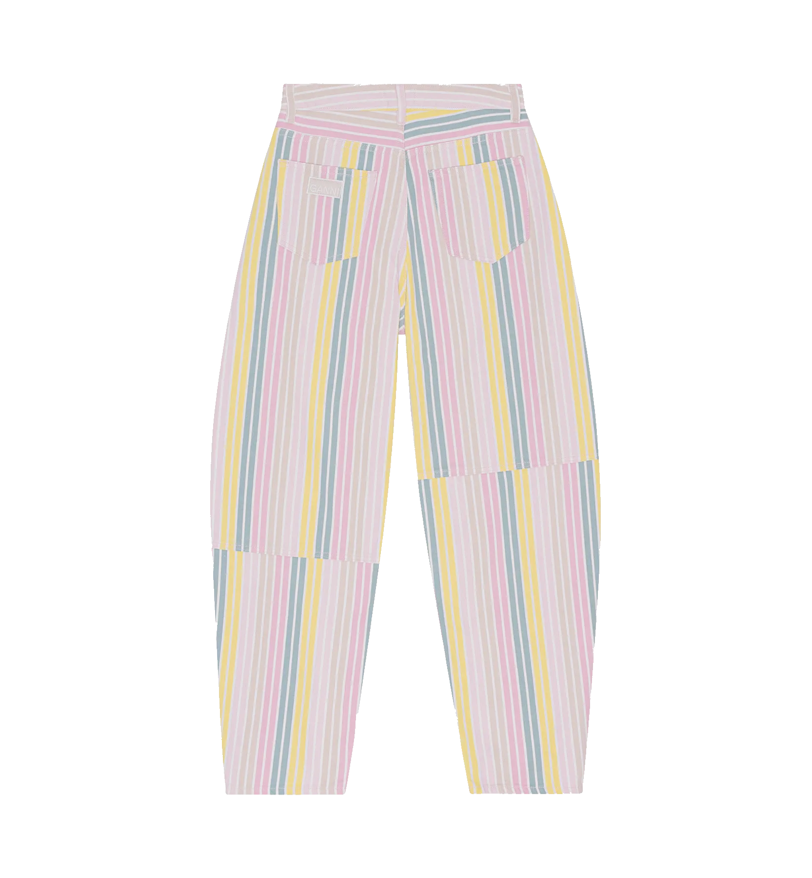 GANNI Multicolour Stripe Denim Jeans