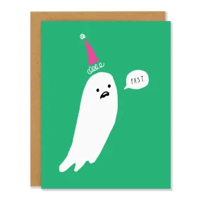 Ghost of Christmas Past Card