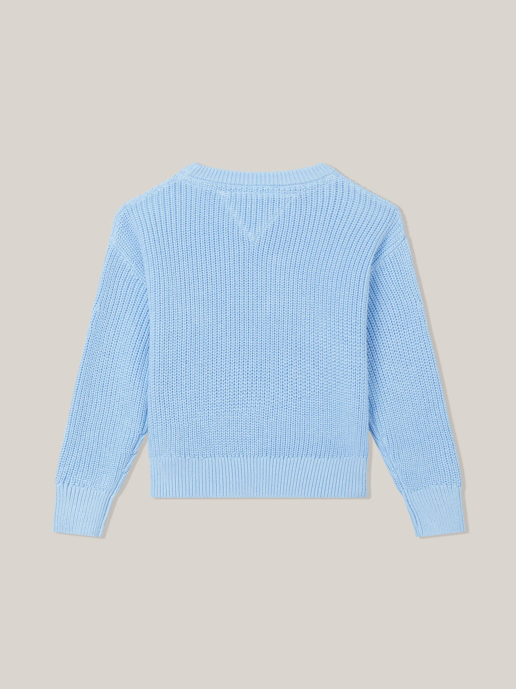 Girls 3-7 Essential Relaxed Crew Neck Jumper | Knitwear | Tommy Hilfiger