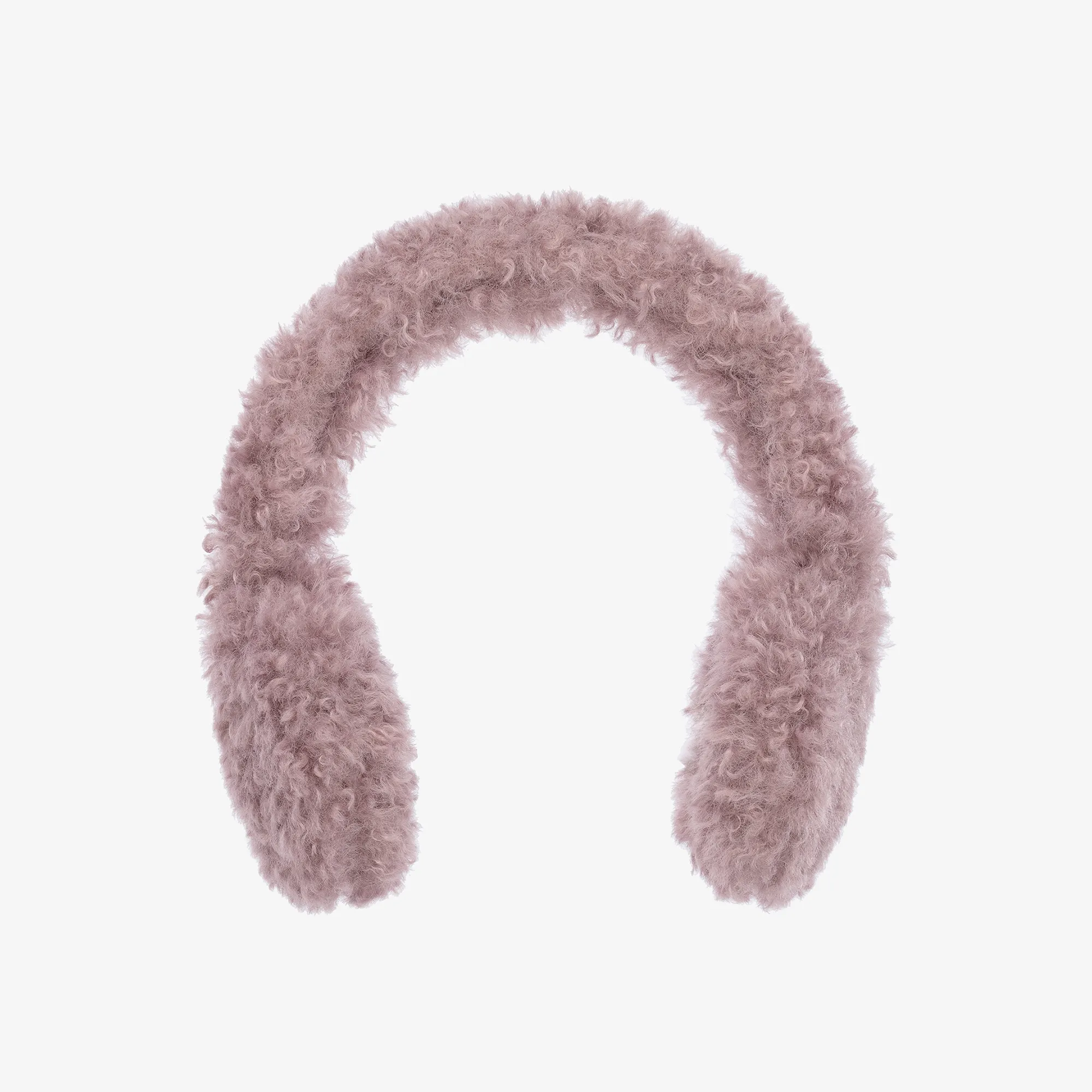 Girls Purple Faux Fur Earmuffs