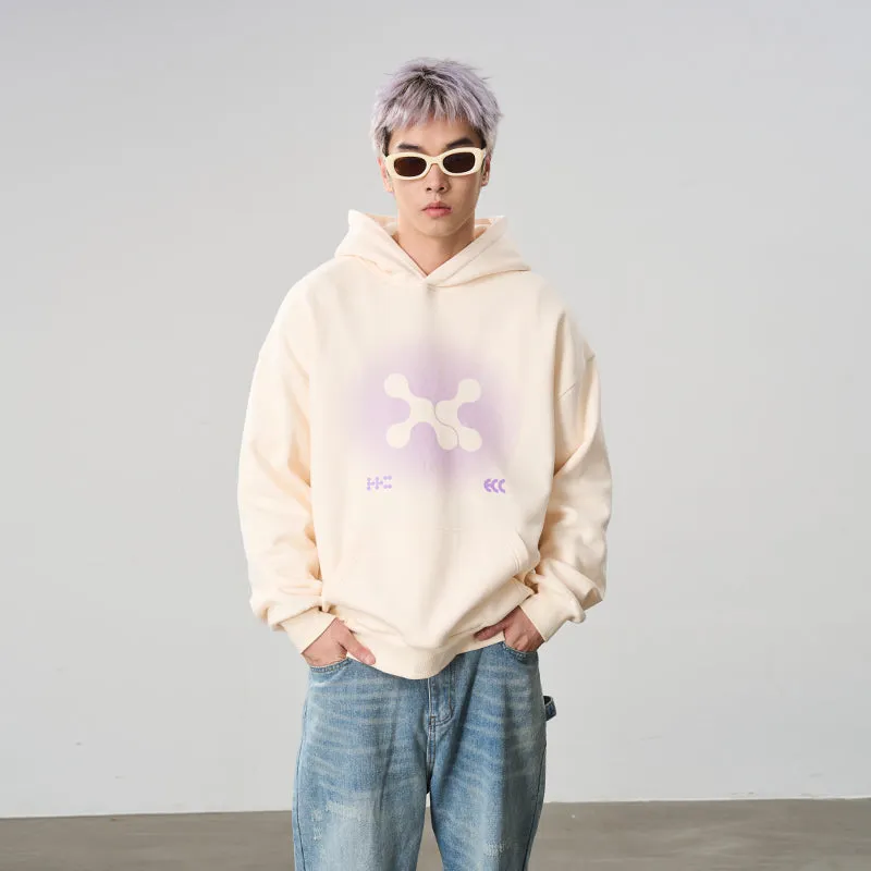 Gradient Molecules Logo Hoodie