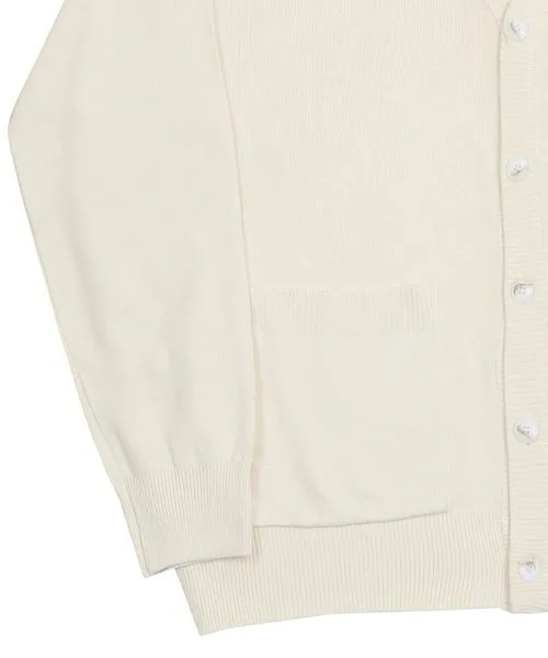 GRAVER  |[GRAVER]★SMALL FLOWER BEAR FACE EMBROIDERY KNIT CARDIGAN