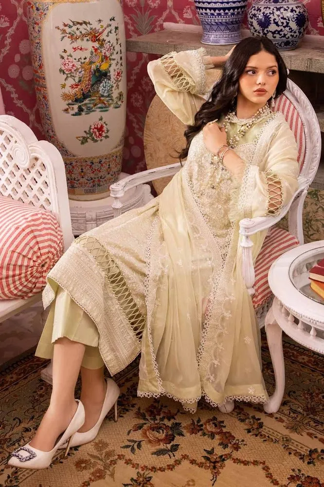 Gul Ahmed Premium Embroidered Swiss Voile Unstitched 3Pc Suit LSV-42021