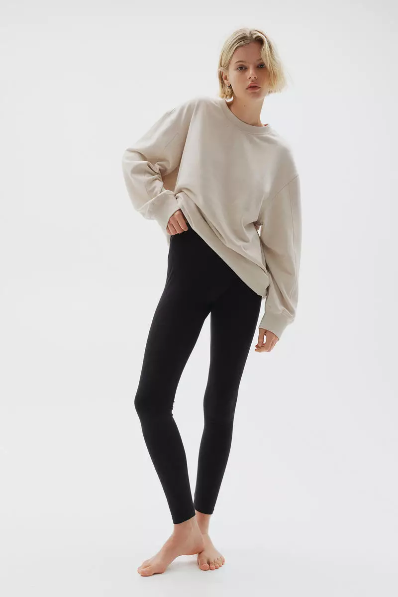 H&M Cotton jersey leggings