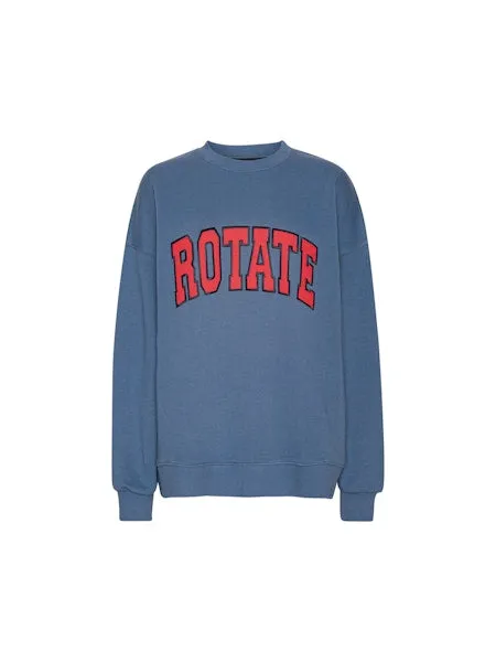 HEAVY CREWNECK SWEATER BLUE HORIZON - ROTATE SUNDAY